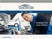 Tablet Screenshot of latinmotors.com.au